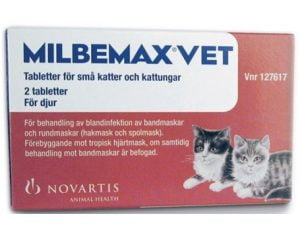 Milbemax Vet För Små Katter Och Kattungar