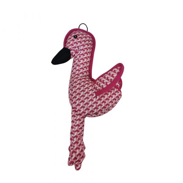 Bark-a-Boo Tough Toys Flamingo Rosa