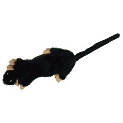 Kattleksak Skin Black Mouse