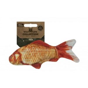 Kattleksak wildlife guldfisk13cm