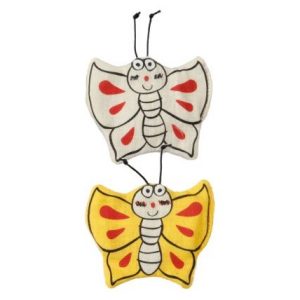 Kattleksaker Catoon Butterflies 2-pack