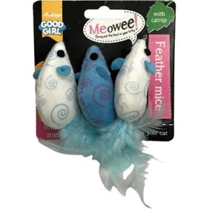 Kattleksaker Meowee Mouse 3-pack