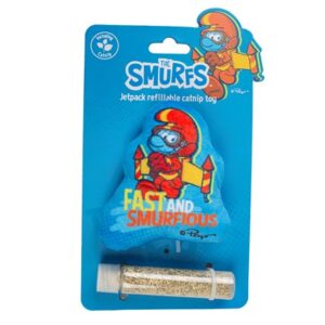 Kattmyntekudde Smurfs 9x2x9cm Blå