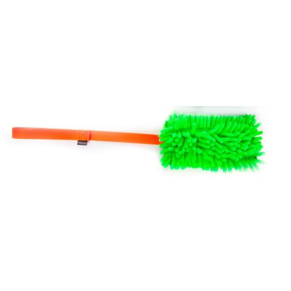 Pro Dog Mop Toy, orange och grön
