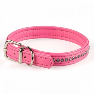 Basic Sparkle Diamanthalsband Rosa (27 cm)