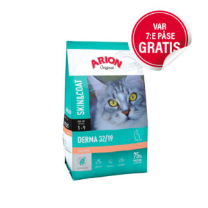 Derma 32/19 Kattfoder - 7,5 kg