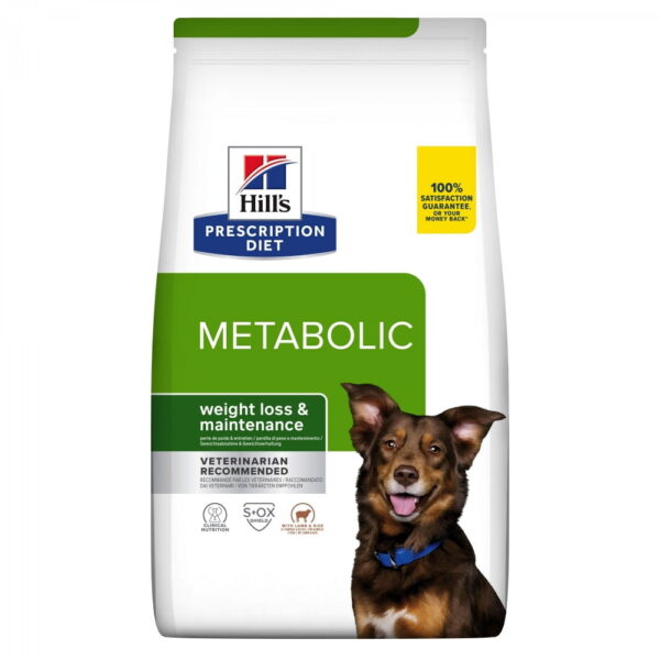 Hill's Prescription Diet Canine Metabolic Weight Loss & Maintenace Lamb & Rice (12 kg)