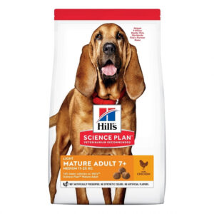 Hill's Science Plan Dog Mature Adult Light Medium Breed Chicken (14 kg)