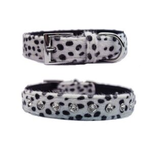 Hundhalsband animal print, L