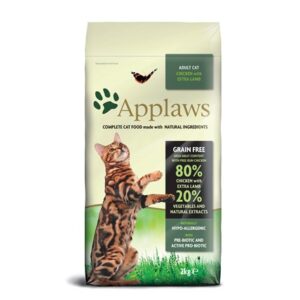 Kattfoder Applaws katt Adult Chicken& Lamb 2 KG