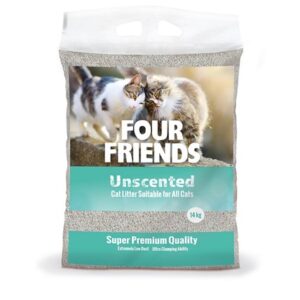 Kattsand Four Friends Unscented 14 kg