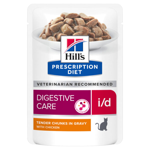 Prescription Diet i/d Digestive Care Våtfoder med Kyckling till Katt - 12 st x 85 g