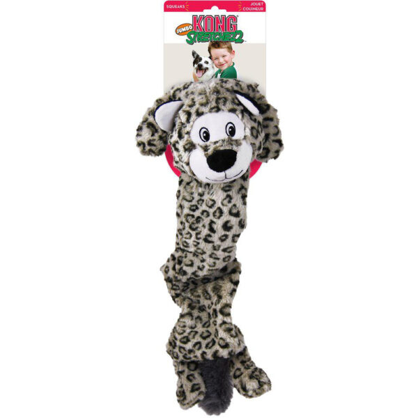 KONG Stretchezz Jumbo Snow Leopard XL - Stretchezz Jumbo Snow Leopard