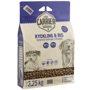 Kyckling & Ris Hundfoder - 3,25 kg