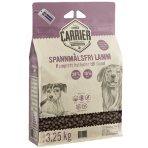 Spannmålsfri Lamm Hundfoder - 3,25 kg