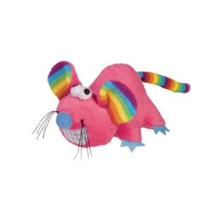 Kattleksak Plush mouse RAINBOW