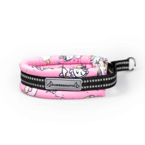 Kusse&Kutta Hundhalsband Rosa Donuts (3)