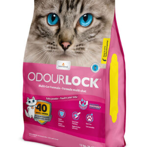 Odour Lock Baby Powder Parfymerad kattsand - 12 kg