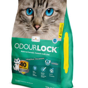 Odour Lock Calming Breeze Parfymerad kattsand - 12 kg