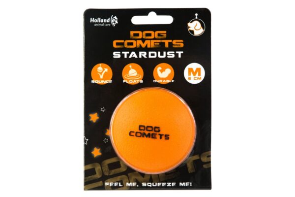 Dog Comets Stardust M - Orange