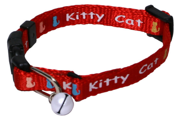 Katthalsband Kitty - Röd