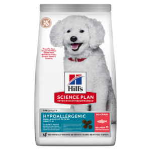 Hypoallergenic Small & Mini Adult Hundfoder med Lax - 1,5 kg