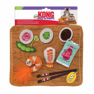 KONG Pull-A-Partz Sushi Kattleksak - Pull-A-Partz Sushi