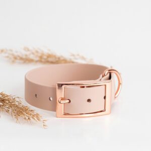 Tyylivoitto Classy Hundhalsband Stor Modell Beige (S)