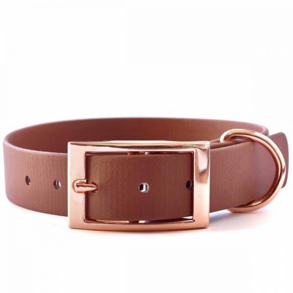 Tyylivoitto Classy Hundhalsband Stor Modell Brun (S)