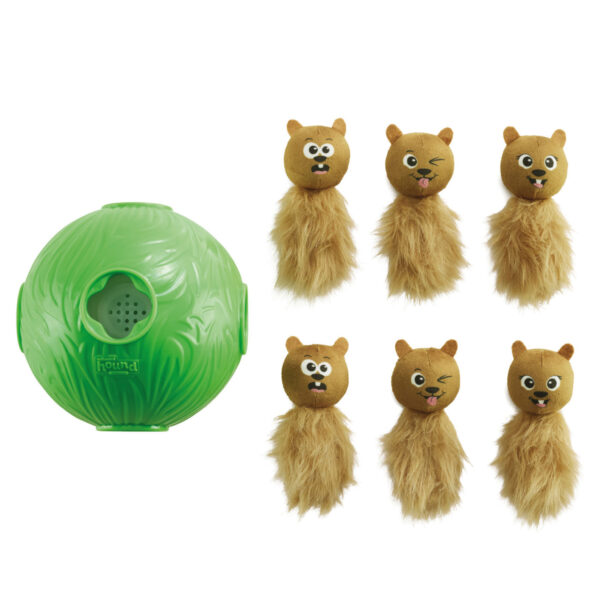 Dog Snuffle N' Treat Ball Puzzle, Grön av Nina Ottosson