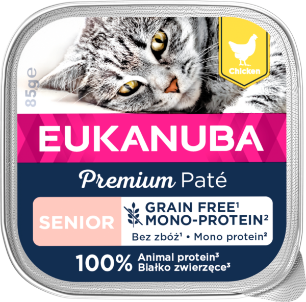 Grain Free Senior Chicken Paté Mono Kattfoder - 12 x 85 g