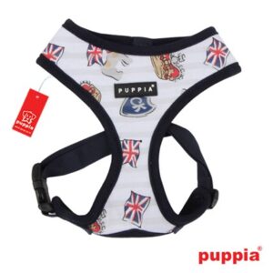 PUPPIA - BRITANNIA HARNESS BLÅ S