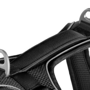 Belka Comfort Harness Ergonmisk Hundsele - Black XS