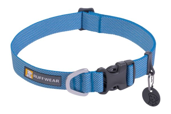 Ruffwear Hi & Light halsband - Blue Dusk (S = 28-36 cm)