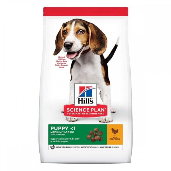 Hill's Science Plan Puppy Medium Chicken (2,5 kg)