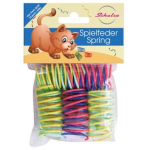 Kattleksak Sprialfjäder 10-Pack