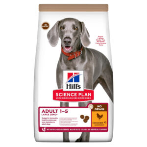 Adult Large Breed No Grain torrfoder med kyckling Hundfoder - 14 kg