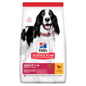 Adult Medium torrfoder med kyckling Hundfoder - 2,5 kg