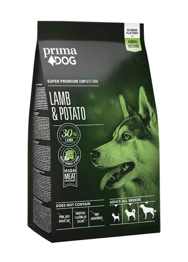 Lamm & Potatis Premium hundfoder Vuxen - 2 kg