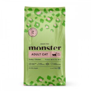 Monster Cat Adult Grain Free Turkey & Chicken (6 kg)