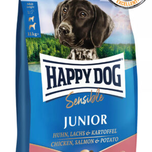 Sensible Junior Kyckling, Lax & Potatis Hundfoder - 4 kg