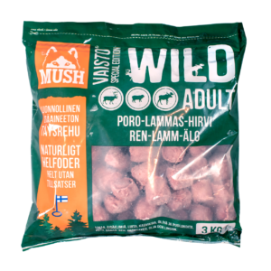 Vaisto® Wild Köttbullar Ren-Lamm-Älg hundfoder - 3 kg