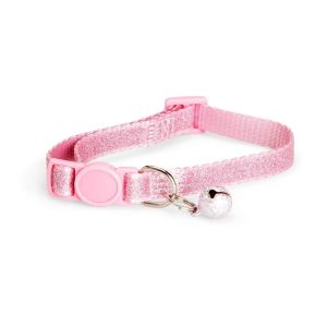 Basic Cat Sparkly Halsband Rosa