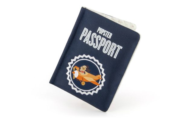 Dog Toy Plush Toy Passport Äventyr Hundleksak - Dog Stole My Passport