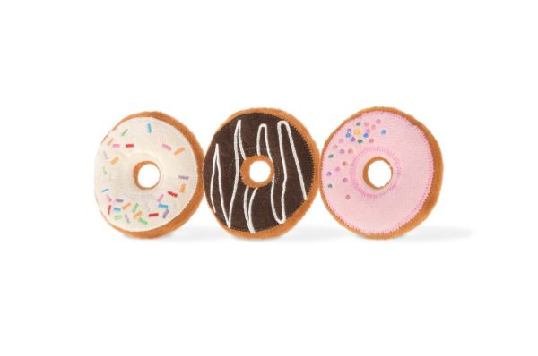 Feline Frenzy Kitty Kreme Doughnuts Kattleksak - Crispy Cat Donut