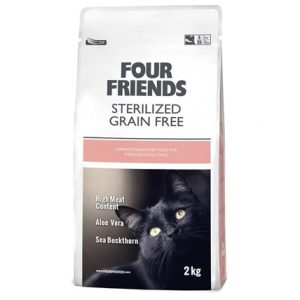 Kattfoder FourFriends Sterilized GF 2kg