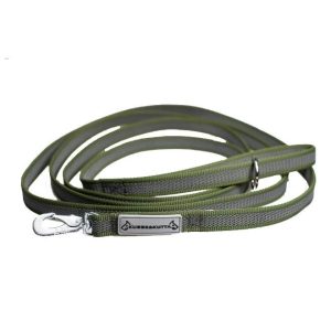 Kusse & Kutta Grip Hundkoppel med BGB-hake 300 cm (Grön)