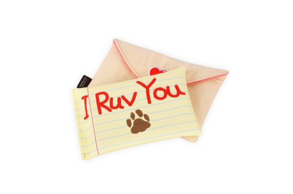 Love Bug Ruv Letter Kärleksbrev Hundleksak - Dog Letter of Love