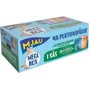 Megabox Fisk & Kött i Sås Kattfoder - 48 x 85 g