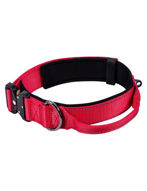 Mission Collar Hundhalsband - Röd / Small